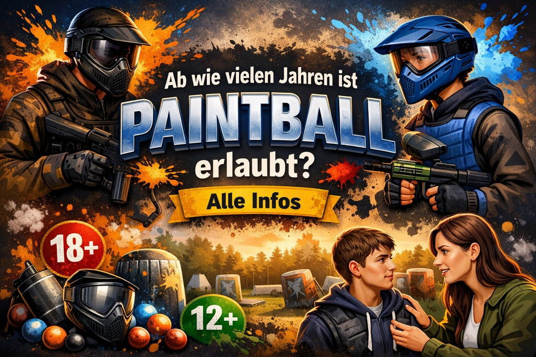 Ab wie vielen Jahren ist Paintball erlaubt? Alle Infos - Paintball Buddy