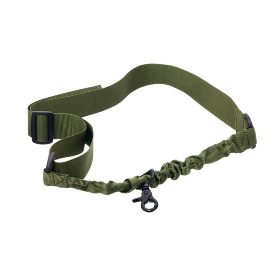 1 Point Bungee Sling Tragegurt mit weitem Verschluss - Oliv - Paintball Buddy