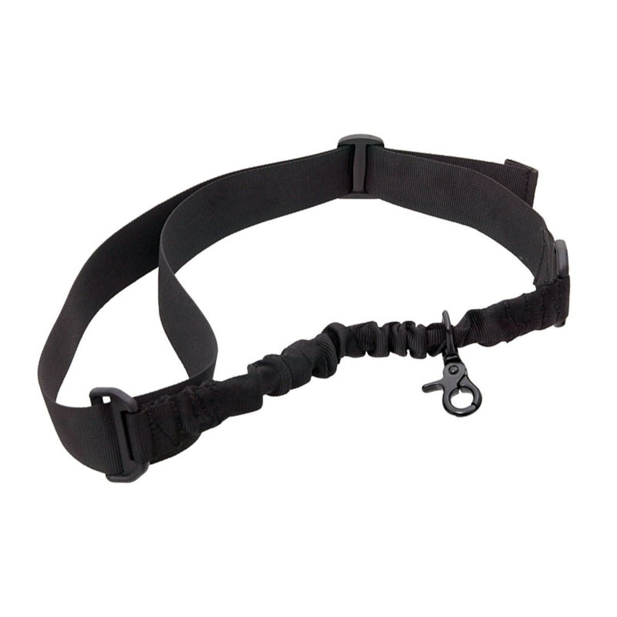 1 Point Bungee Sling Tragegurt mit weitem Verschluss - Schwarz - Paintball Buddy