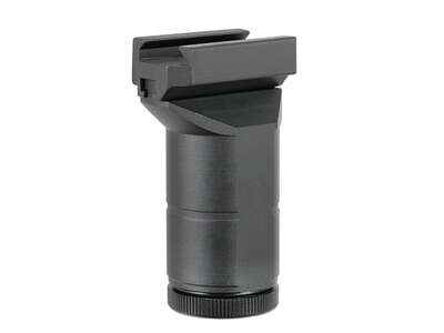 Aluminium Frontgriff Kompakt - Schwarz 86mm Typ2 - Paintball Buddy