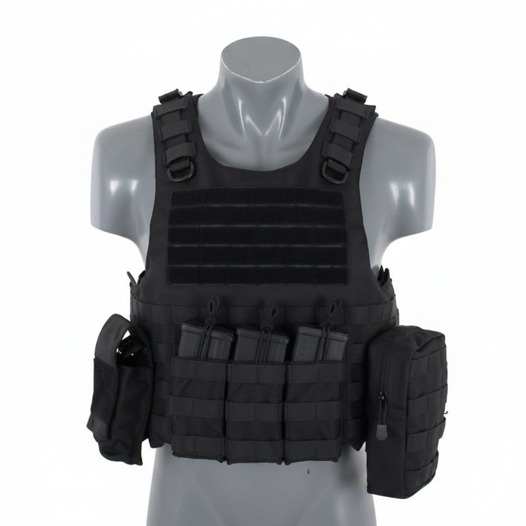 Assault Vest System V2 - Black - Paintball Buddy