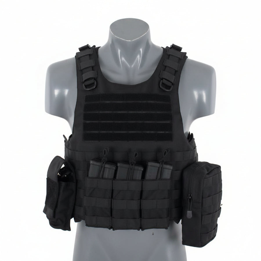 Assault Vest System V2 - Black - Paintball Buddy