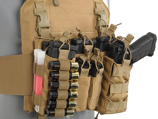Buckle up Multi Mission Front Panel - Multicam Black - Paintball Buddy