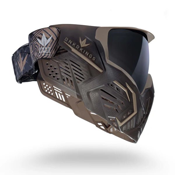 Bunkerkings CMD Command Paintball Maske - Black Desert - Paintball Buddy