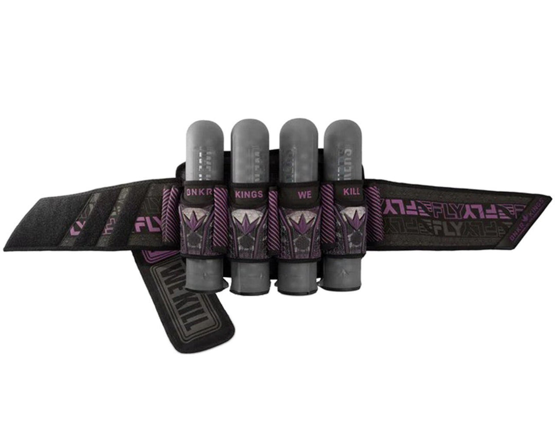 Bunkerkings Fly2 Pack Paintball Battlepack (4+7) - Purple Skull - Paintball Buddy