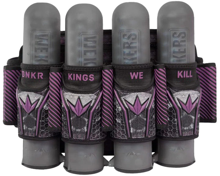 Bunkerkings Fly2 Pack Paintball Battlepack (4+7) - Purple Skull - Paintball Buddy