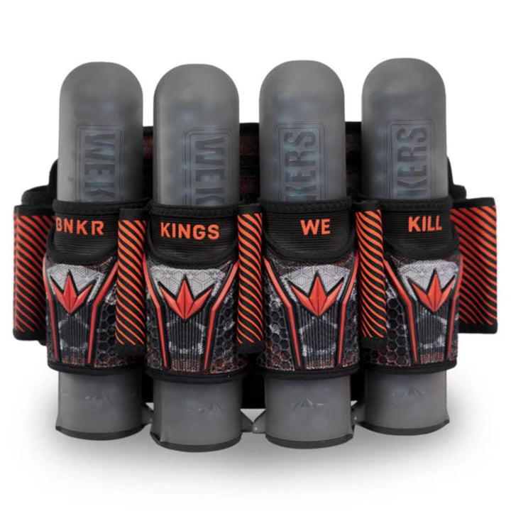 Bunkerkings Fly2 Pack Paintball Battlepack (4+7) - Red Skull - Paintball Buddy