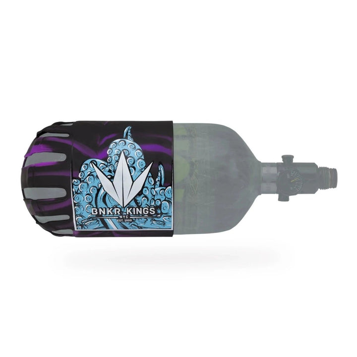 Bunkerkings Knuckle B Tank Cover - Tentacles Purple - Paintball Buddy