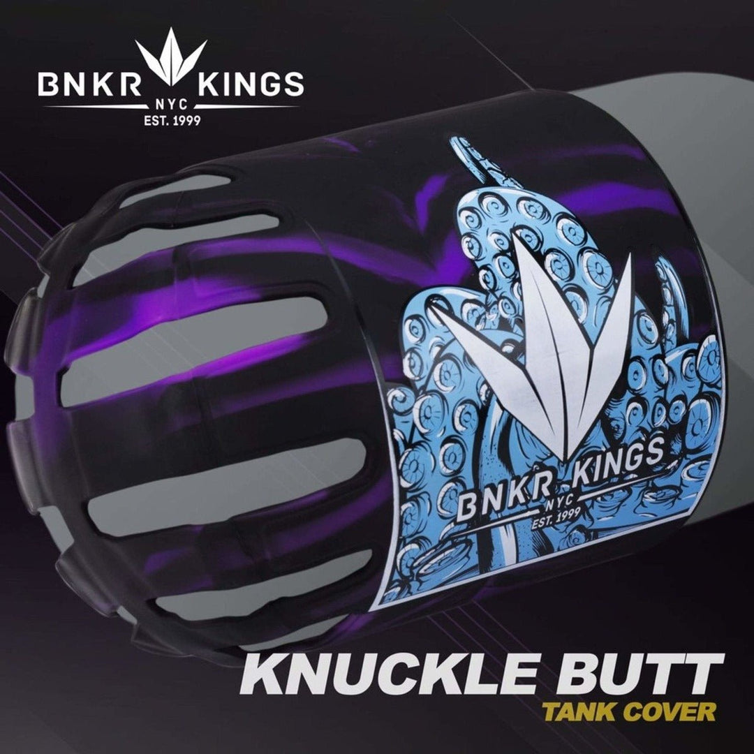 Bunkerkings Knuckle B Tank Cover - Tentacles Purple - Paintball Buddy