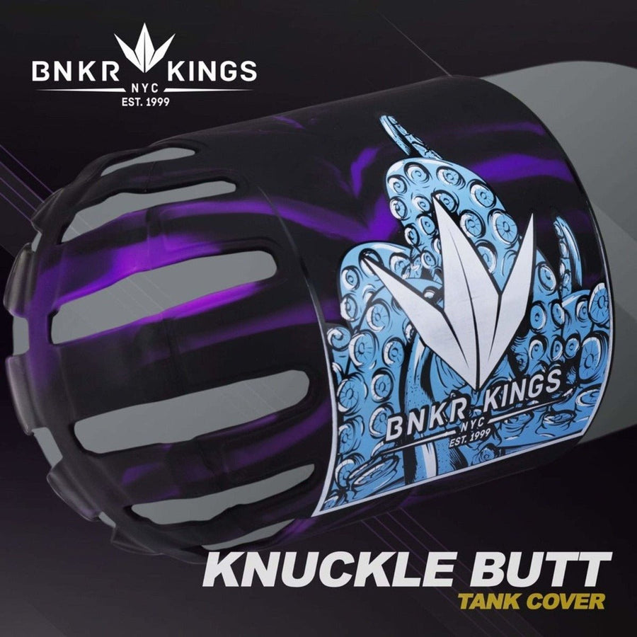 Bunkerkings Knuckle B Tank Cover - Tentacles Purple - Paintball Buddy