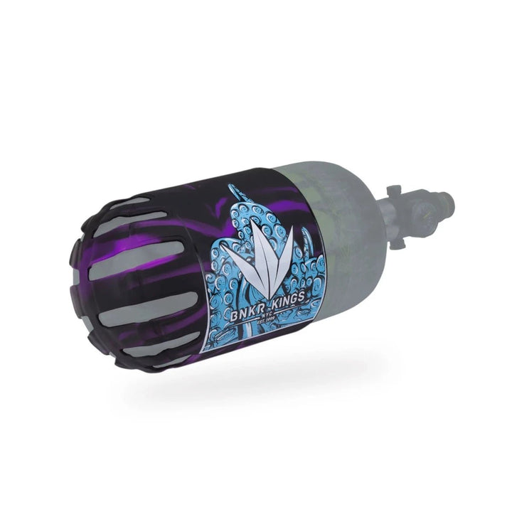 Bunkerkings Knuckle B Tank Cover - Tentacles Purple - Paintball Buddy