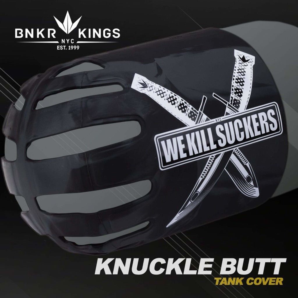 Bunkerkings Knuckle B Tank Cover - Wks Knife Black - Paintball Buddy