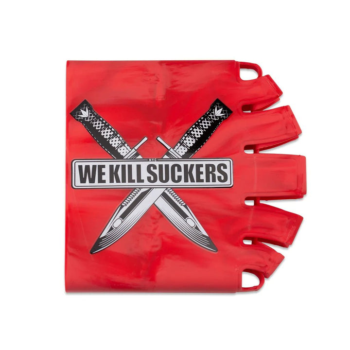 Bunkerkings Knuckle B Tank Cover - Wks Knife Red - Paintball Buddy