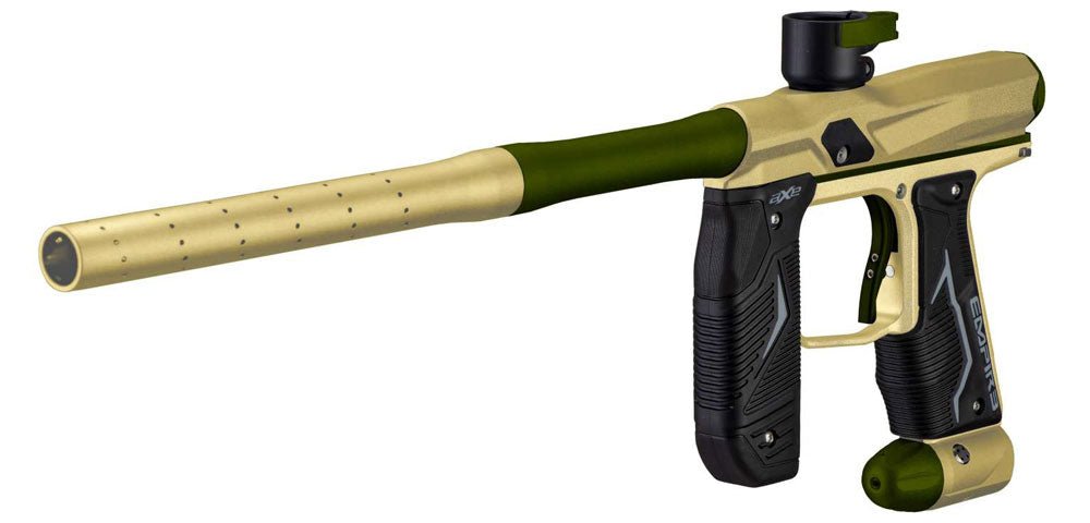 Empire Axe 2.0 E - Pneumatischer Paintball Markierer - Dust Tan Oliv - Paintball Buddy