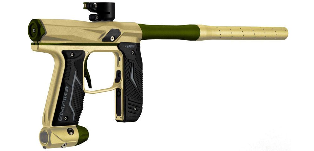 Empire Axe 2.0 E - Pneumatischer Paintball Markierer - Dust Tan Oliv - Paintball Buddy