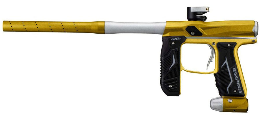 Empire Axe 2.0 E - Pneumatischer Paintball Markierer - Staubgold/Silber - Paintball Buddy