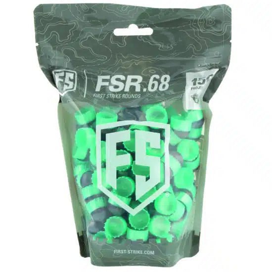 First Strike Rounds cal.68 Paintballs 150er Beutel - Mindgrün - Paintball Buddy
