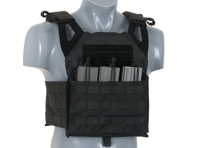 Jump Plate Carrier - Schwarz - Paintball Buddy
