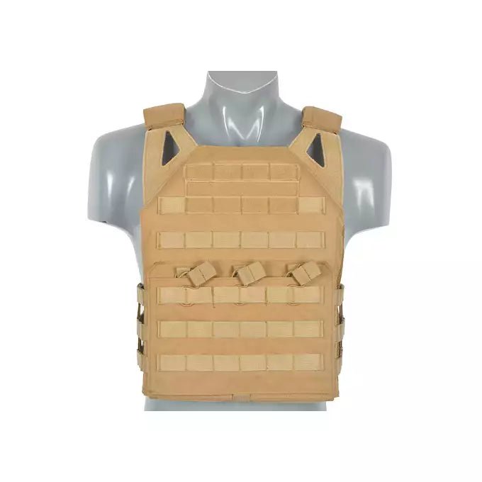 Jump Plate Carrier V2 XL - Tan - Paintball Buddy