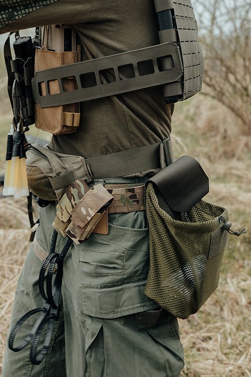 LaserCut Netz Abwurfsack - Mutlicam Tropic