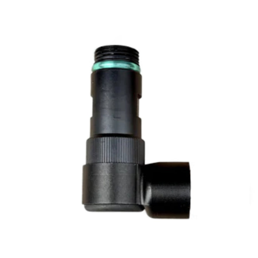 MCS Angled HPA und Air Tank Adapter Set für HP Flaschen - Schwarz - Paintball Buddy