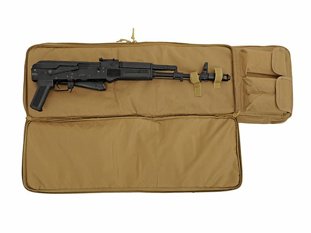 Paintball /Airsoft Markierer Tasche Rifle Case 96cm - Tan - Paintball Buddy
