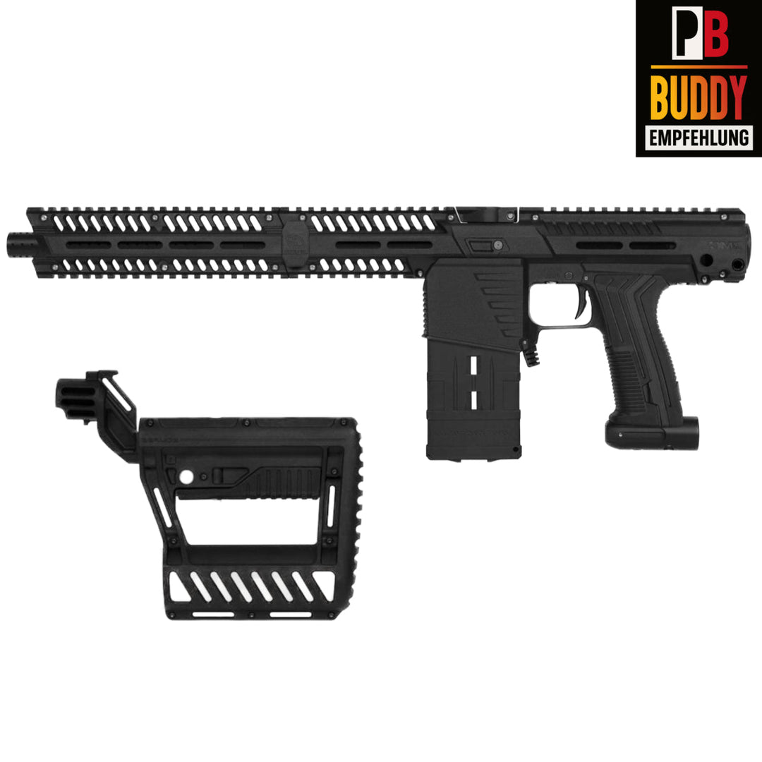 Planet Eclipse EMF100 COMPLETE Paintball Markierer - Schwarz - Paintball Buddy