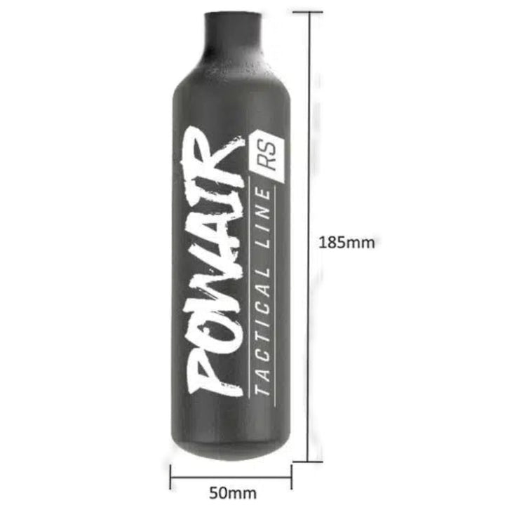 PowAir HP System Tactical Line RS 0,23Liter 15ci 300 Bar + HK Army P8 Regulator - Paintball Buddy