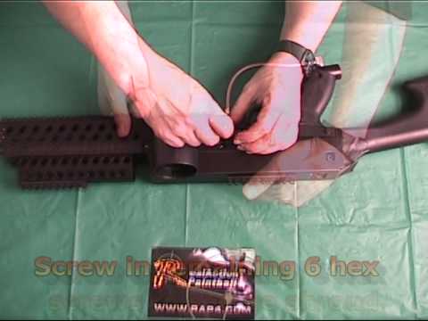 MCS Rap4 M249 SAW Body Shroud für Tippmann A5