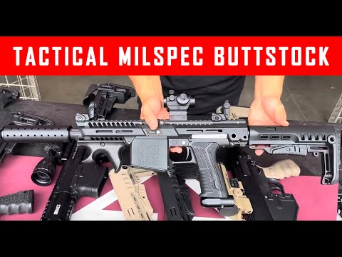 MCS Solid Remote Line Adapter inkl. Milspec Buttstock (Universal)