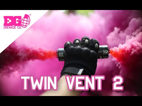 Enola Gaye Rauchgranate Burst Twin Vent II - Gelb