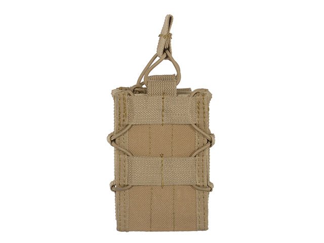 Single Rifle Molle Speed Mag Pouch - Coyote - Paintball Buddy