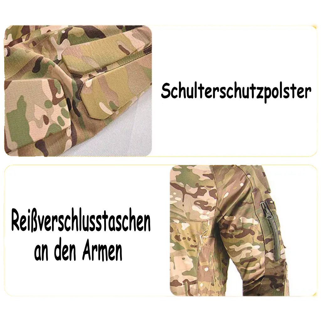 Tactical Combat Shirt Paintball/Airsoft 2.0 - Multicam - Paintball Buddy