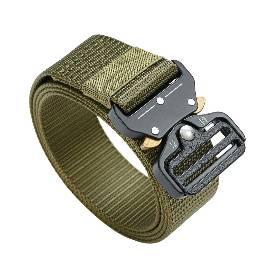 Tactical Gürtel mit Schnellverschlussschnalle - Army Green - Paintball Buddy