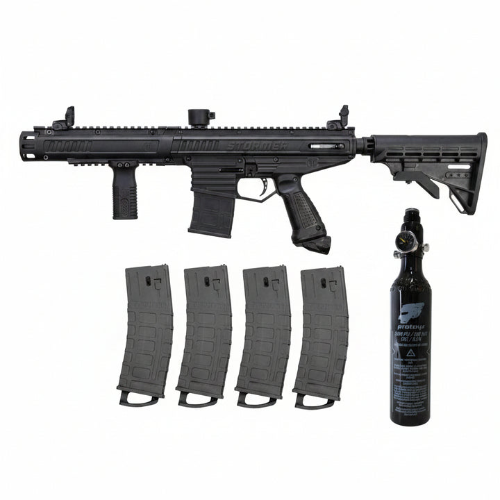Tippmann Stormer Elite Paintball Markierer "Magfed" Sparpaket - Paintball Buddy