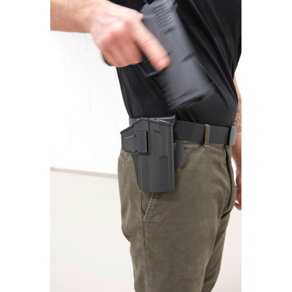 Umarex Impax 68 Polymer Paddle Holster - Schwarz - Paintball Buddy