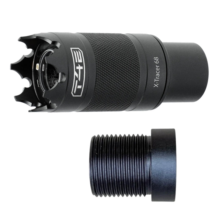 Umarex T4E X - Tracer 68 mit Adapter auf Oneshot - Paintball Buddy