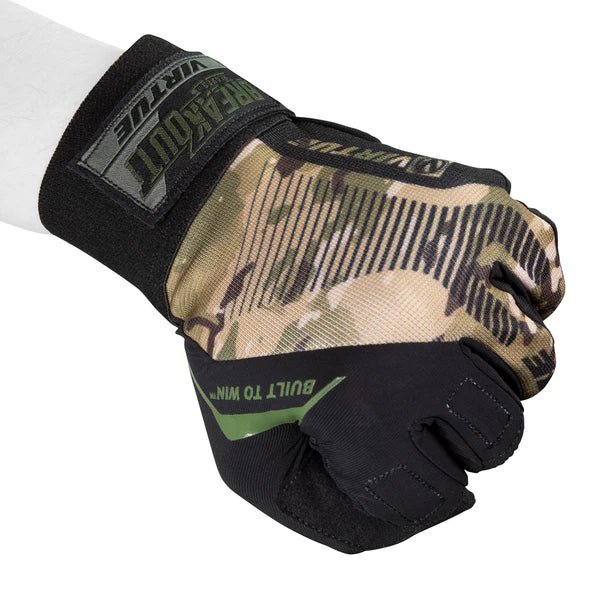 Virtue Breakout Gloves Ripstop Full Finger - Camo - Paintball Buddy