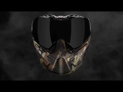 Push Unite Paintball Maske - LE German Flecktarn XL