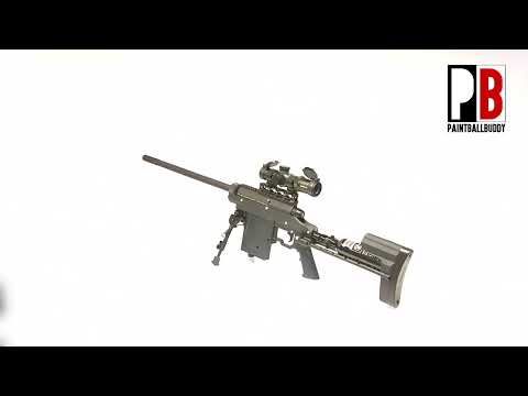 Carmatech Sar-12 Supreme Paintball Sniper Rifle - Black
