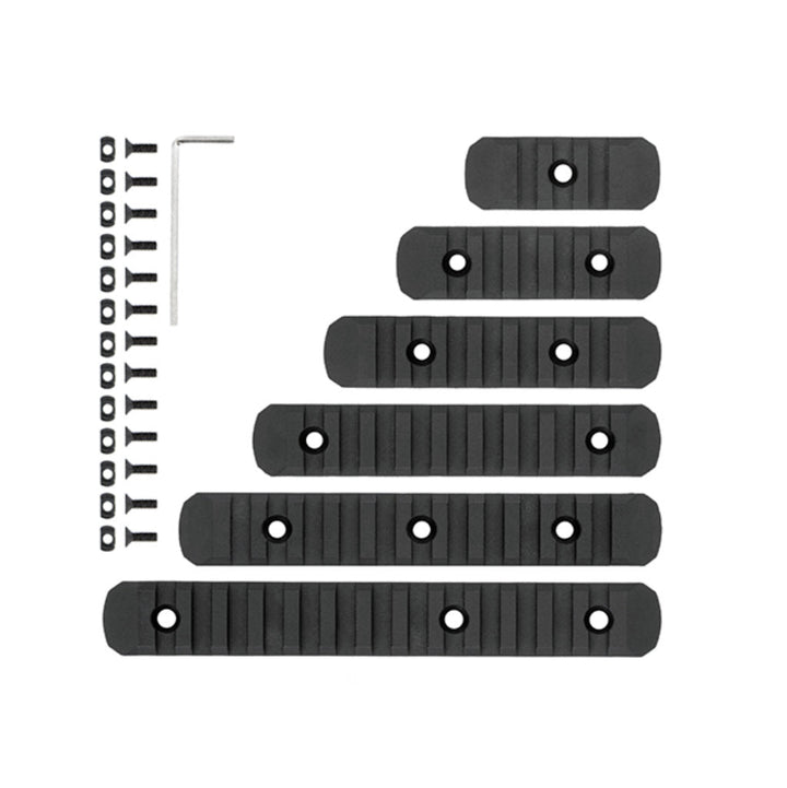 Picatinny Rail Polymer Kit KeyMod M - Lok - Paintball Buddy